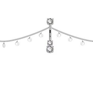 Boho bohemian belly ring navel jewelry body chain